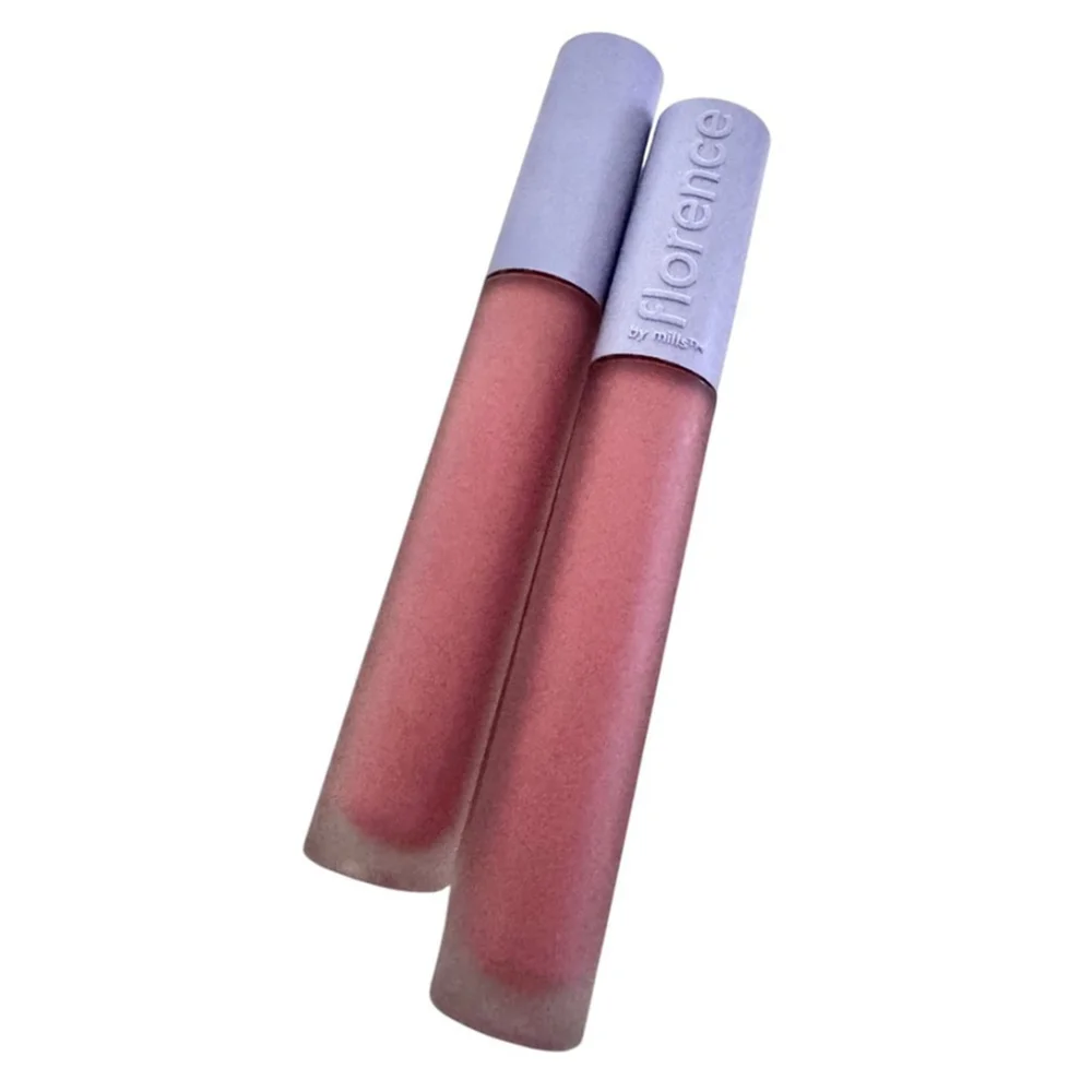 New Florence Mystic Mills Lip Gloss Pink x 2